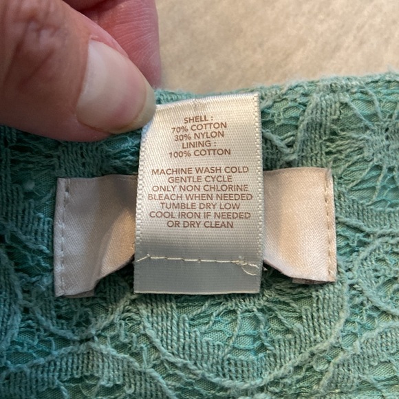 🎄JUST REDUCED 🎄Loft Women’s Soft Crocheted-Look Shorts - Picture 5 of 8